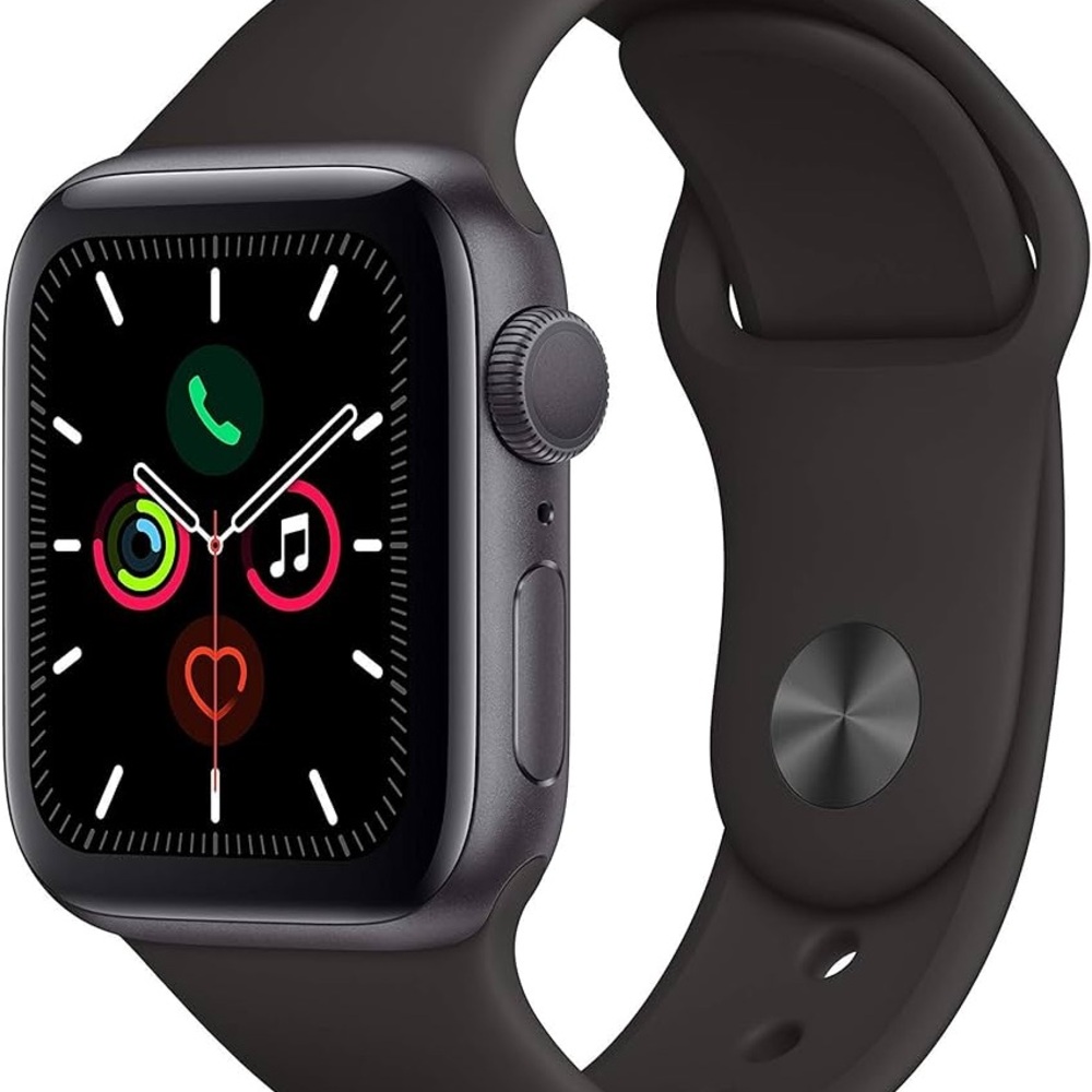 Apple Watch Series 5 40mm with Black Sport Band